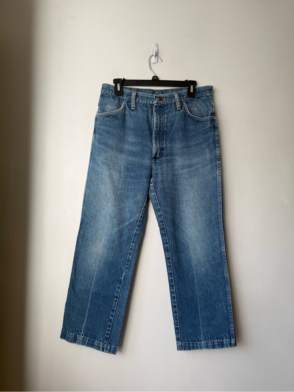 Vintage 80s Rustler Reworked Straight Leg Cropped Jeans M/L